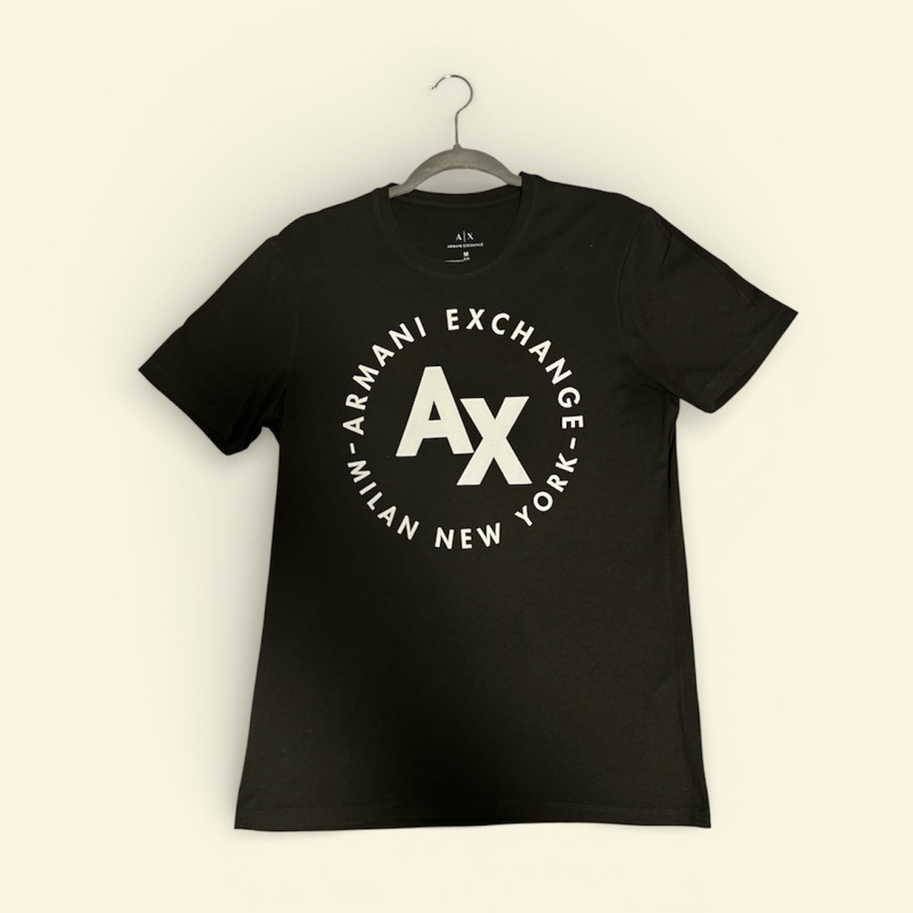 Armani Exchange Dark Green Olive Tee